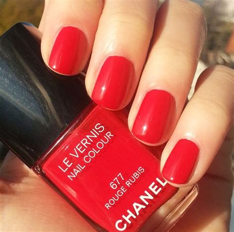 chanel ruby red nail polish|Chanel nail polish price.